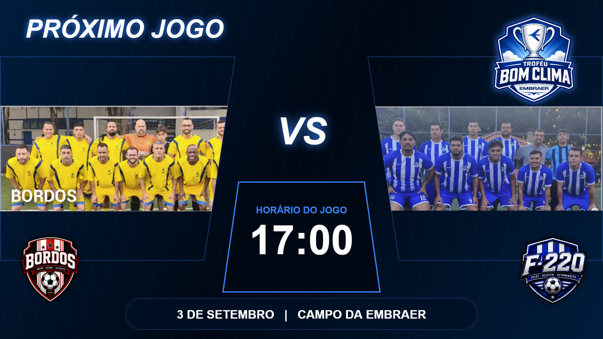 PRÓXIMO JOGO